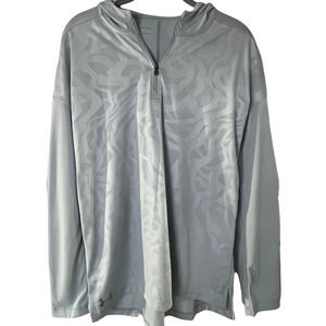 Under Armor Pullover, Silver, (Size Small)